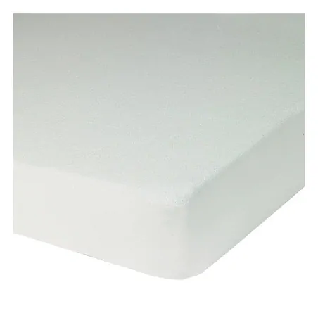 UNI Blanc Bouclette Coton/Polyester Impermébale