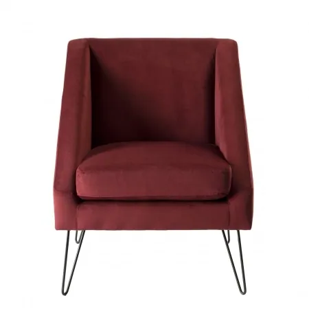 Fauteuil AGATHA Rouge