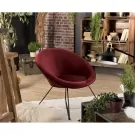 Fauteuil Cocooning AGATHA Rouge