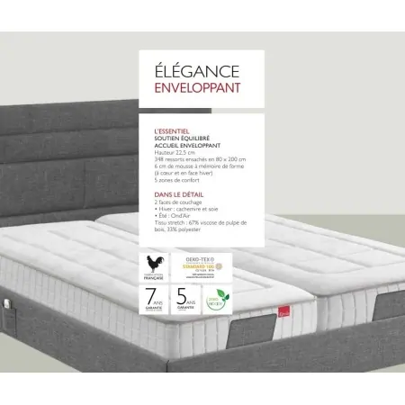 Matelas Relaxation Epeda Élégance Enveloppant