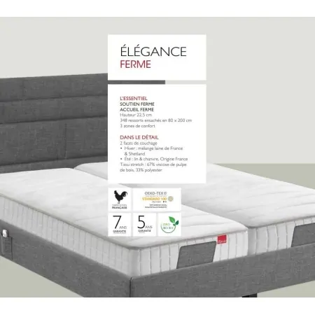 Matelas Relaxation Epeda Élégance Ferme