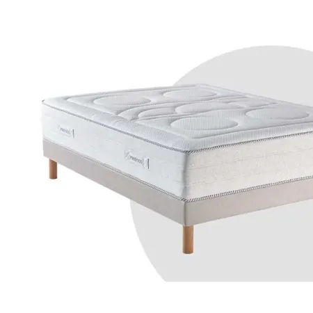 Matelas Merinos ECRIN - 651 Ressorts ensachés + Mousse à mémoire de forme + Latex