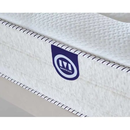 Matelas Merinos ECRIN - 651 Ressorts ensachés + Mousse à mémoire de forme + Latex