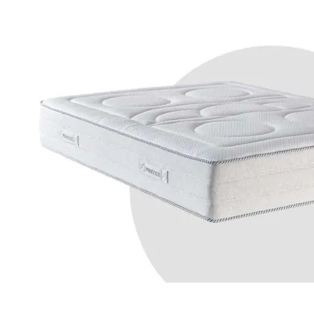 Matelas Merinos ECRIN - 651 Ressorts ensachés + Mousse à mémoire de forme + Latex