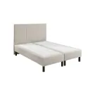 Sommier Epeda Enchanteur Boxspring 3 en 1 Chenillé Lin