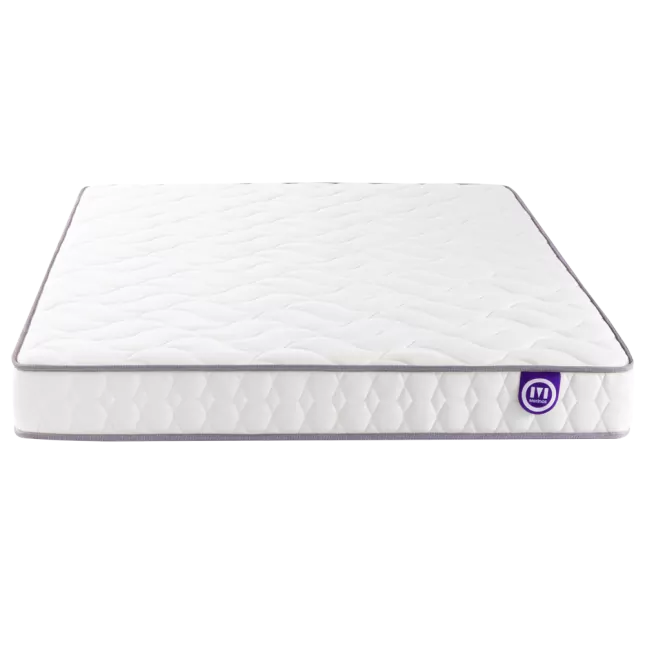 Ensemble Matelas Merinos Chill Bed - Mousse Haute Densité + Sommier Confort Medium