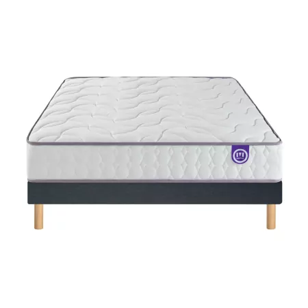 Ensemble Merinos Full Bed - 651 Ressorts ensachés + Sommier Confort Medium