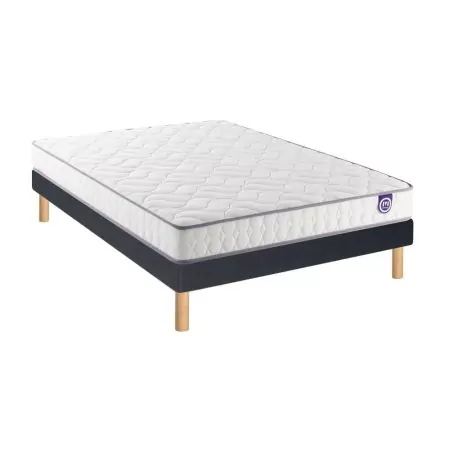 Ensemble Matelas Merinos Chill Bed - Mousse Haute Densité + Sommier Confort Ferme