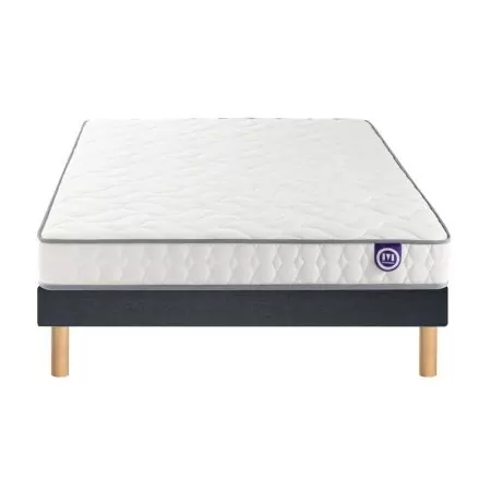 Ensemble Matelas Merinos Chill Bed - Mousse Haute Densité + Sommier Confort Ferme