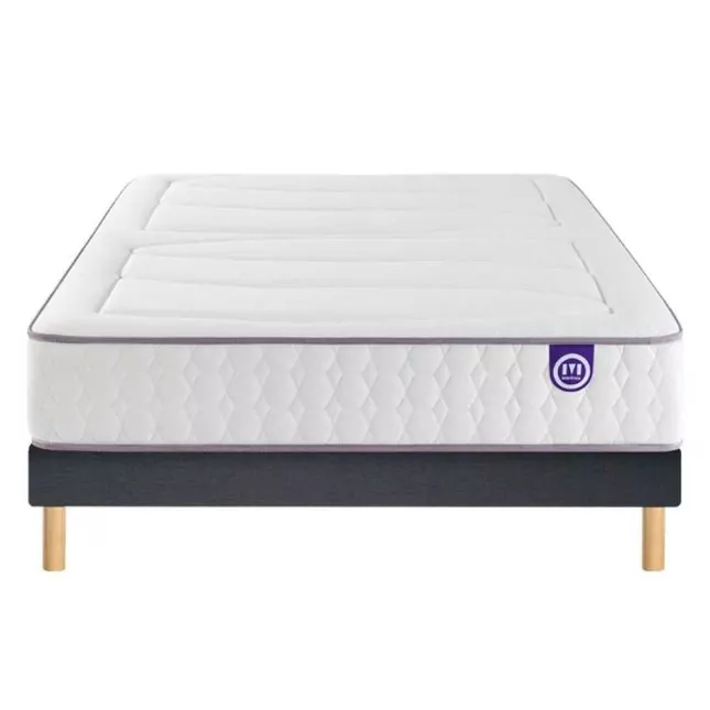 Ensemble Merinos Beauty Bed - 560 Ressorts ensachés + Sommier Confort Ferme