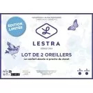 Lot 2 Oreillers Lestra Fjord MICRODUV 