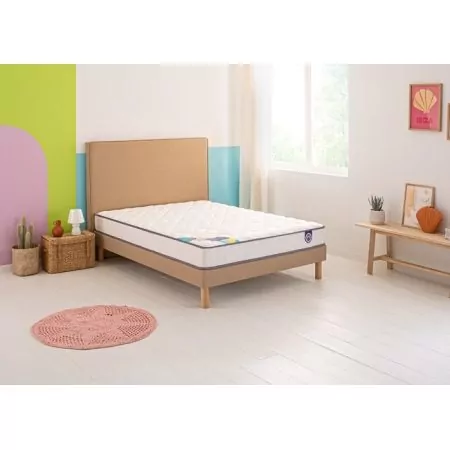 Ensemble Matelas Merinos Chill Bed - Mousse Haute Densité + Sommier Confort Ferme